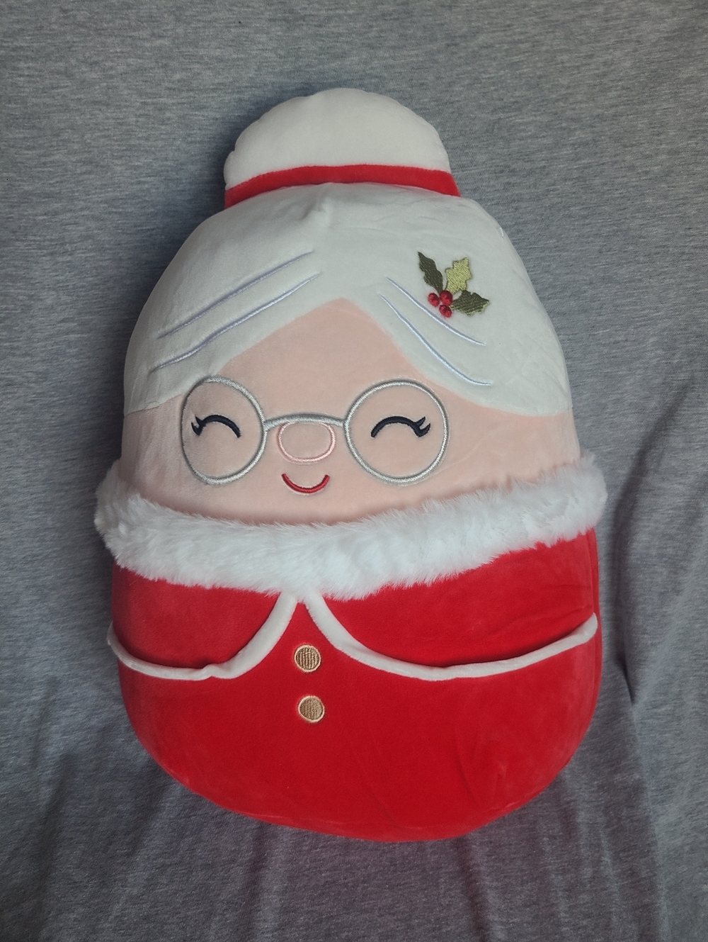Squishmallows 14" Christmas Nicolette the Granny Mrs Claus Plush Toy 2022- Clean